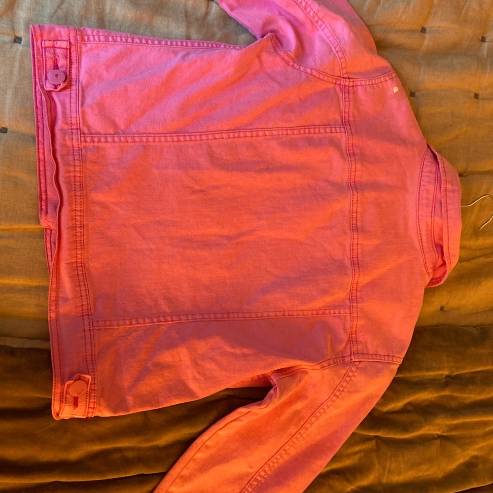 Pink denim jacket - Picture 2 of 5